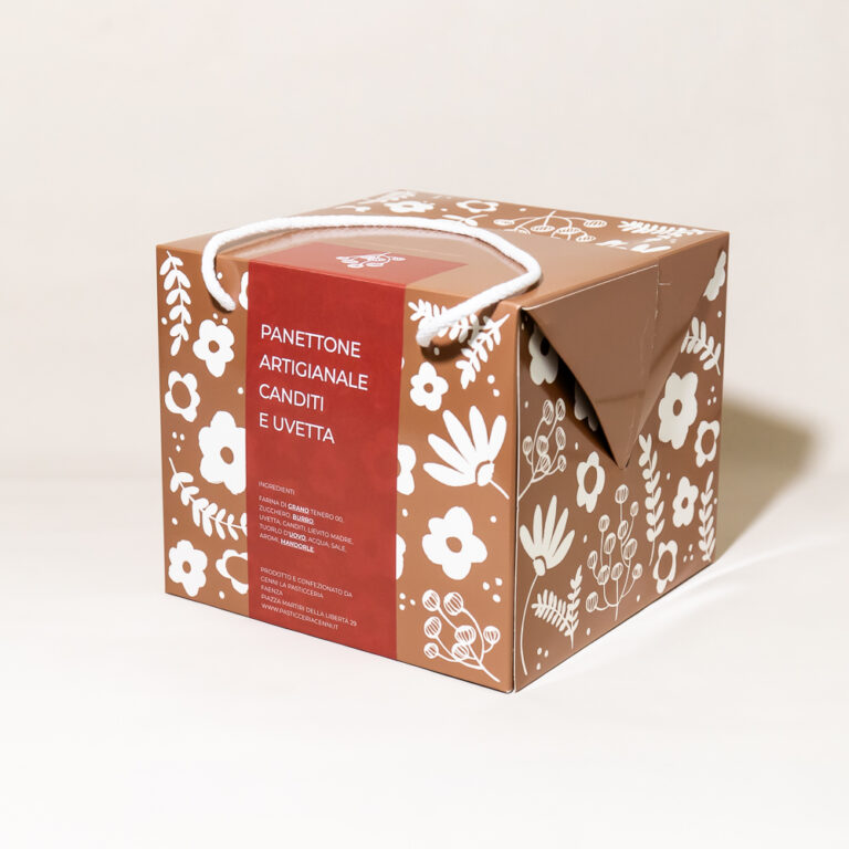 Panettone artigianale canditi e uvetta